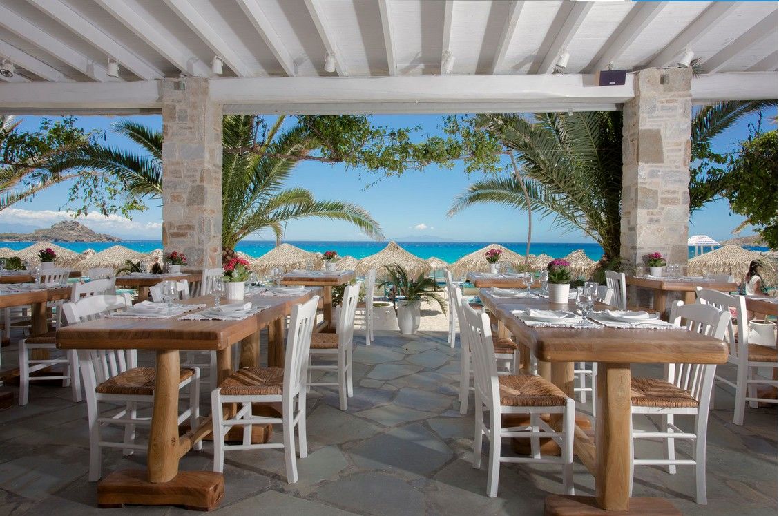 Mykonos Palace Beach Hotel Mykonos Town Exterior photo